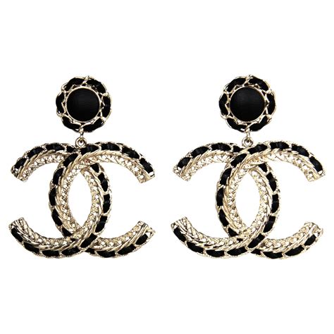 chanel earrings saudi gold|Earrings .